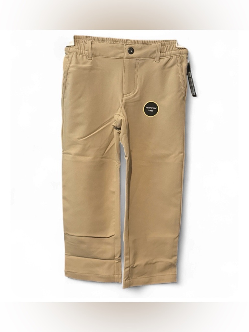 Size 4 Art Class Kids Reinforced Knee Stretch Pants - Tan